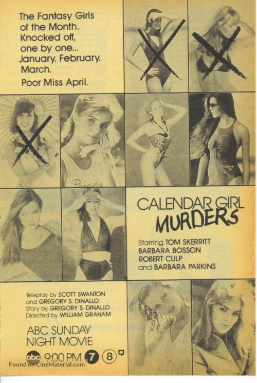 Calendar Girl Murders - poster