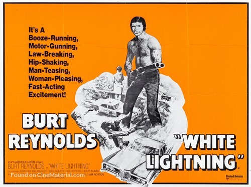 White Lightning - British Movie Poster