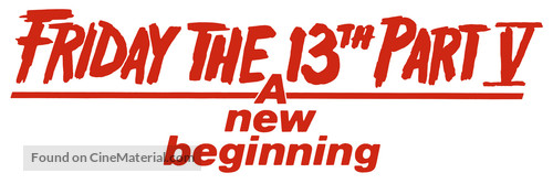 Friday the 13th: A New Beginning - Logo
