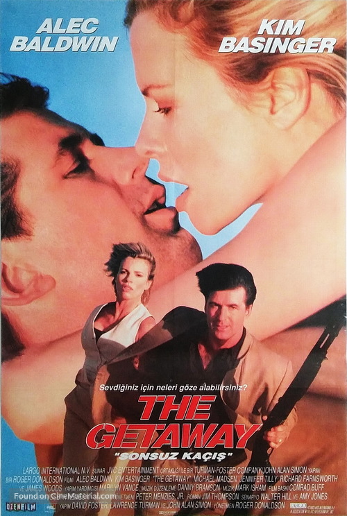 The Getaway - Turkish Movie Poster