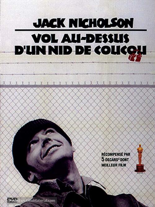 One Flew Over the Cuckoo&#039;s Nest - French DVD movie cover