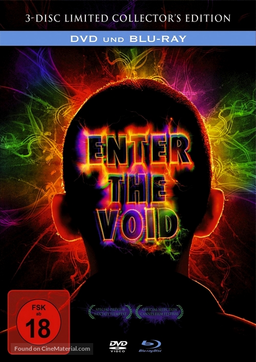 Enter the Void - German Blu-Ray movie cover