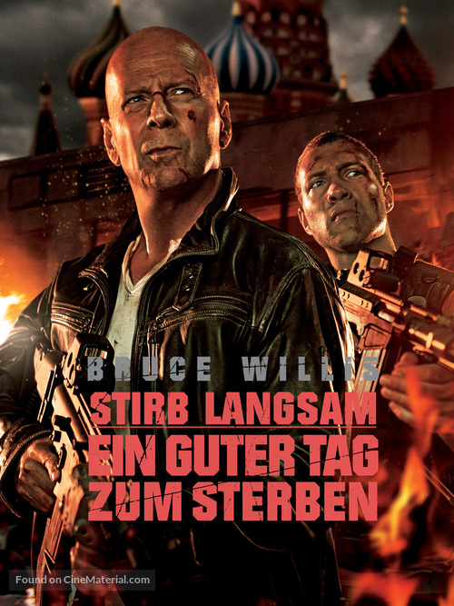 A Good Day to Die Hard - German Movie Cover