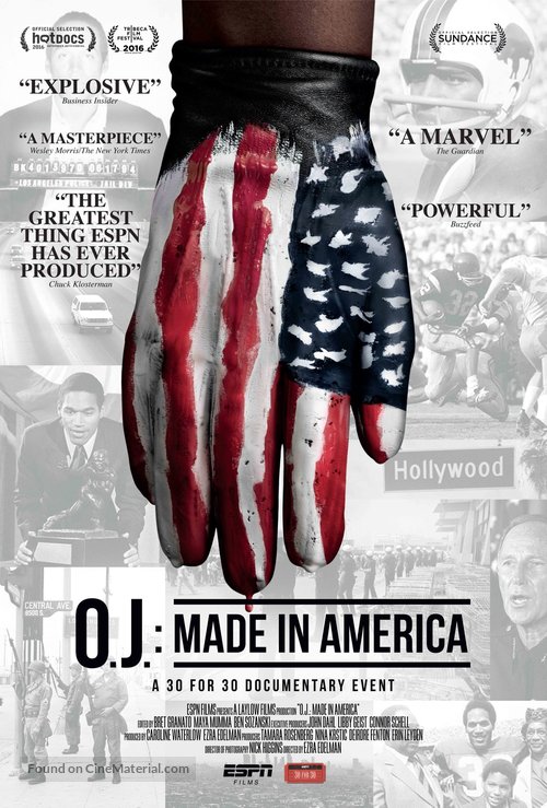 O.J.: Made in America - Movie Poster