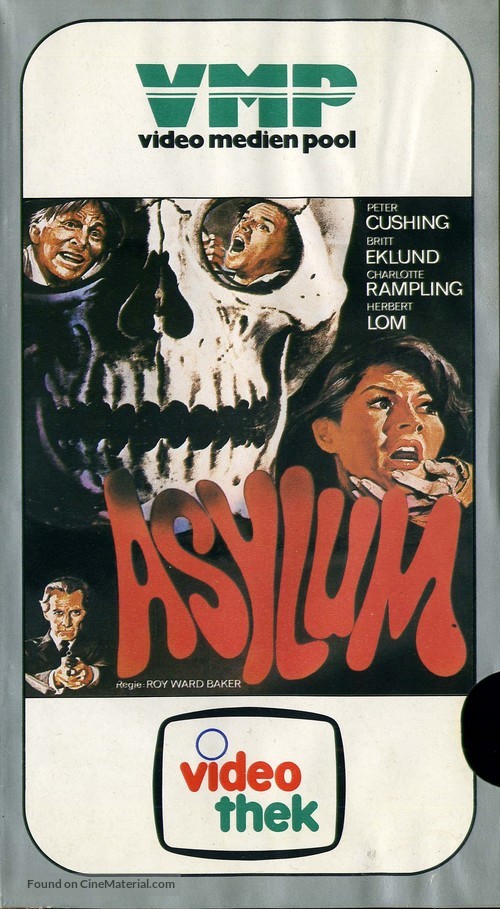 Asylum - German VHS movie cover