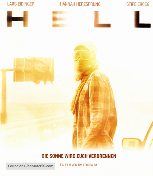 Hell - German Blu-Ray movie cover