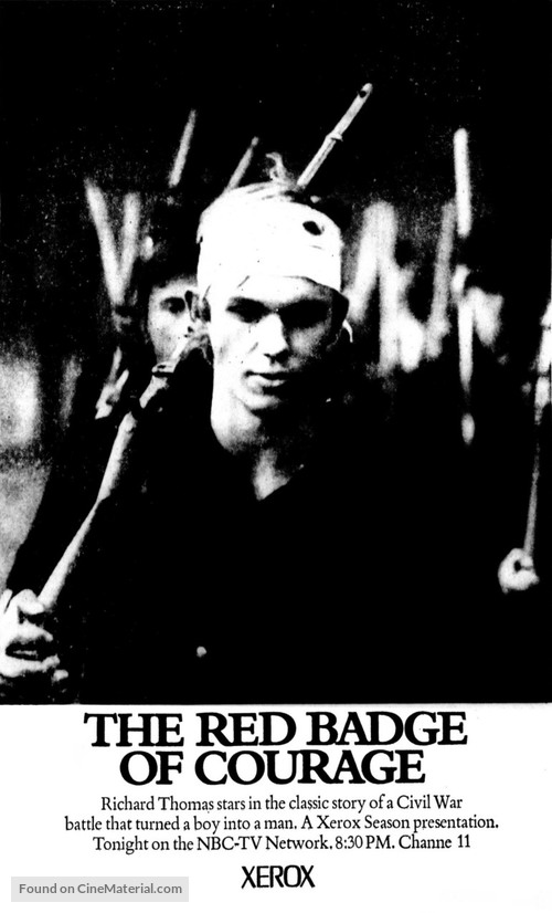 The Red Badge of Courage - poster