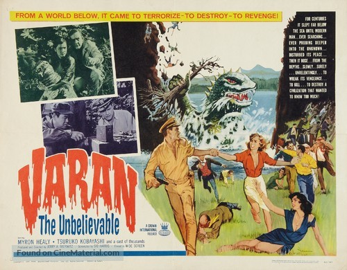 Varan the Unbelievable - Movie Poster