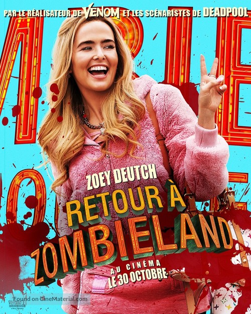 Zombieland: Double Tap - French Movie Poster