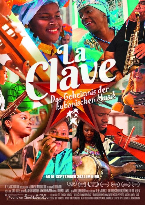 Musica Cubana - A Story to be Told - German Movie Poster