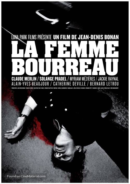 La femme bourreau - French Movie Poster