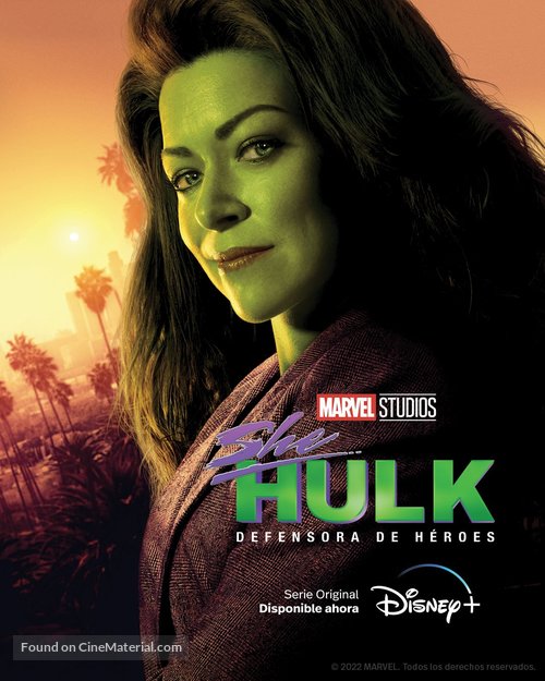 &quot;She-Hulk: Attorney at Law&quot; - Argentinian Movie Poster