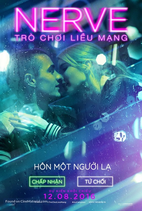 Nerve - Vietnamese Movie Poster