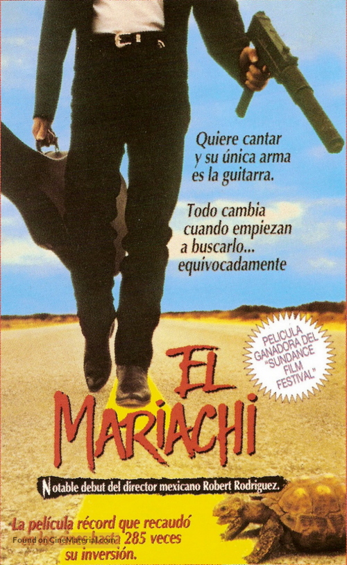 El mariachi - Argentinian VHS movie cover