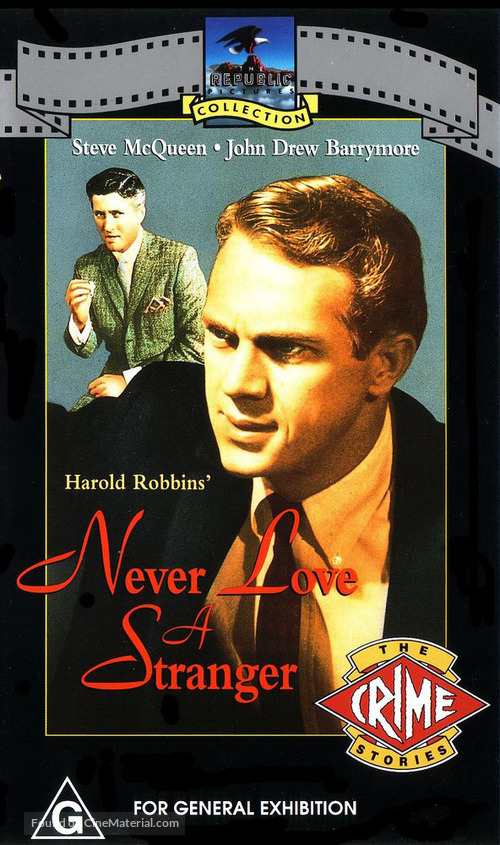 Never Love a Stranger - Australian Movie Cover