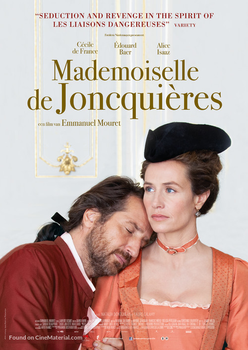 Mademoiselle de Joncqui&egrave;res - Dutch Movie Poster