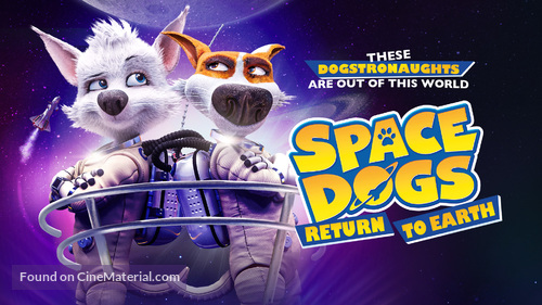 Space Dogs: Tropical Adventure - British Movie Poster