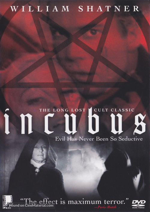 Incubus - DVD movie cover