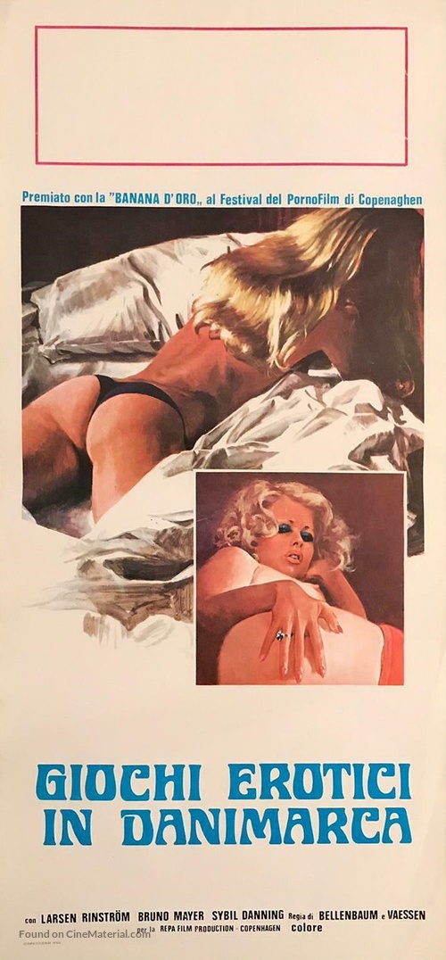 Liebesmarkt in D&auml;nemark - Italian Movie Poster