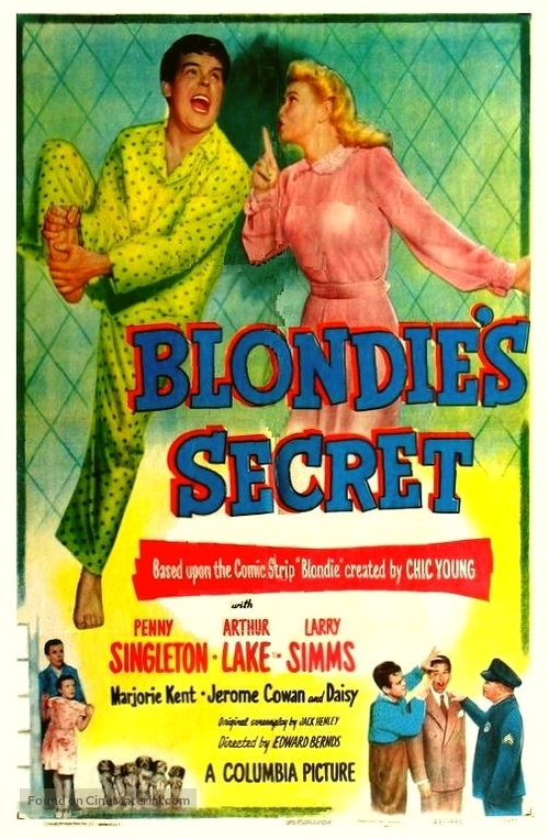 Blondie&#039;s Secret - Movie Poster
