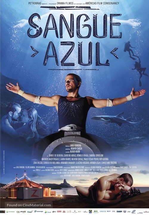 Sangue Azul - Brazilian Movie Poster