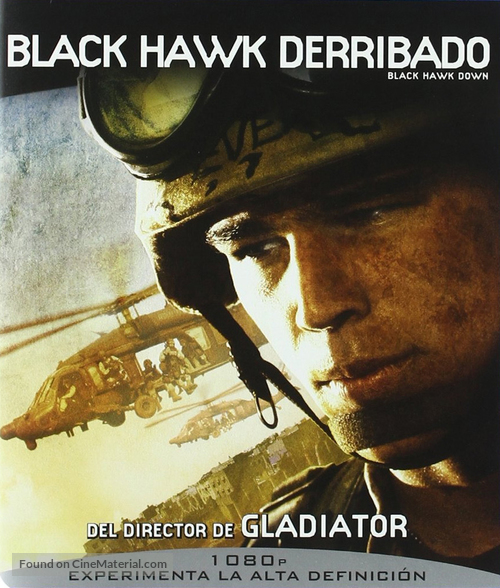 Black Hawk Down - Spanish Blu-Ray movie cover