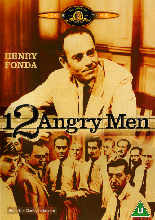 12 Angry Men - British Movie Cover