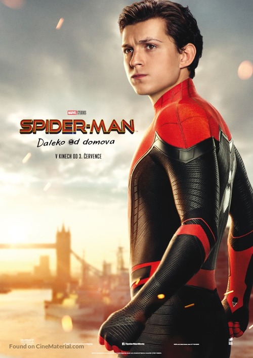 Spider-Man: Far From Home - Czech Movie Poster