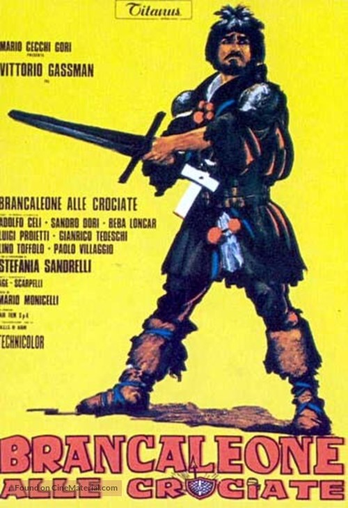 Brancaleone alle crociate - Italian Movie Poster