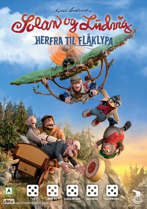 Solan og Ludvig: Herfra til Fl&aring;klypa - Norwegian DVD movie cover