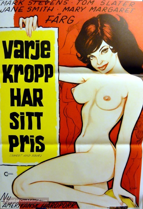 Sweet &amp; Sour - Swedish Movie Poster