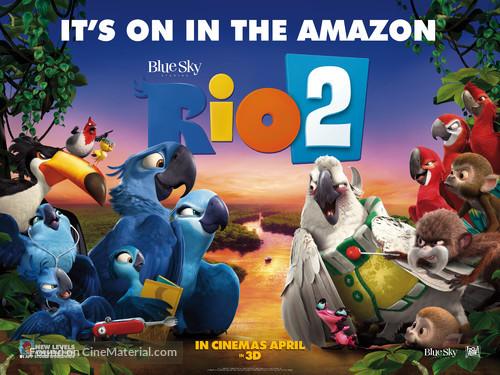 Rio 2 - British Movie Poster