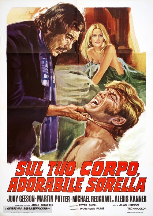 Goodbye Gemini - Italian Movie Poster