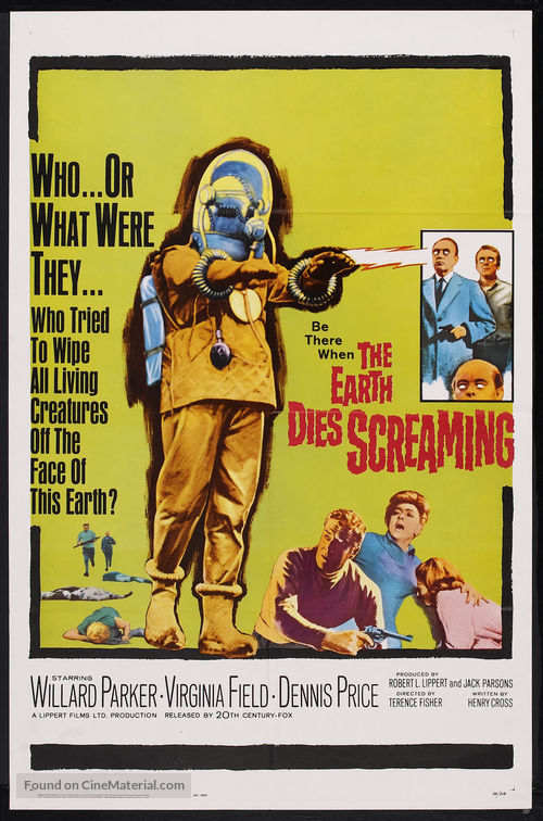 The Earth Dies Screaming - Movie Poster