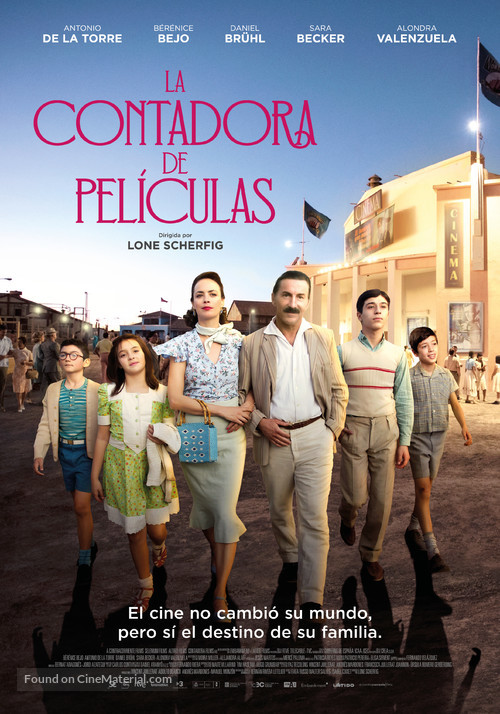 La contadora de pel&iacute;culas - Spanish Movie Poster