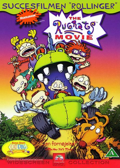 The Rugrats Movie - Danish DVD movie cover