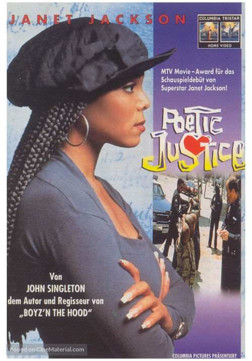 Poetic Justice - German Movie Cover