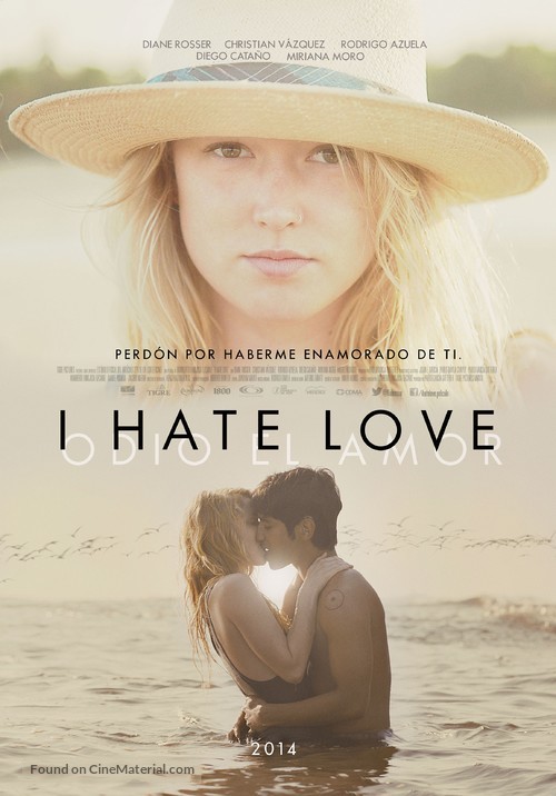 I Hate Love - Mexican Movie Poster