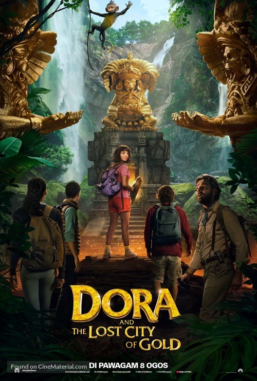 Dora and the Lost City of Gold - Malaysian Movie Poster