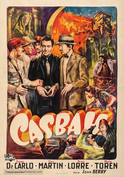 Casbah - Italian Movie Poster