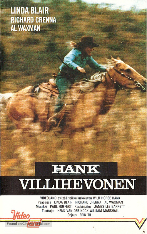 Wild Horse Hank - Finnish VHS movie cover