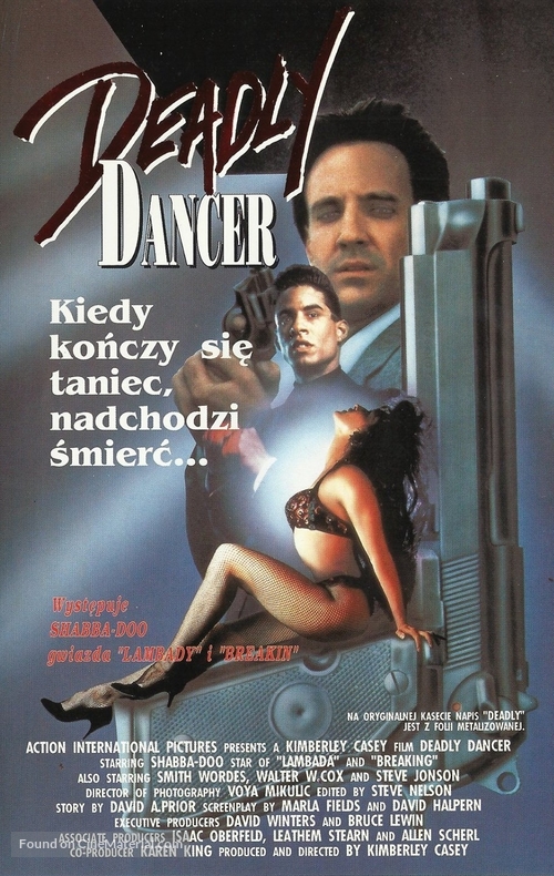 Deadly Dancer - Polish VHS movie cover