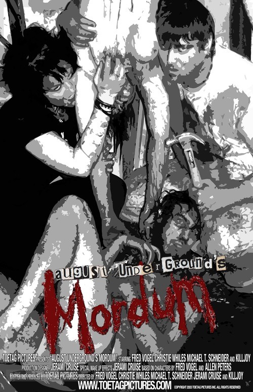 August Underground&#039;s Mordum - Movie Poster