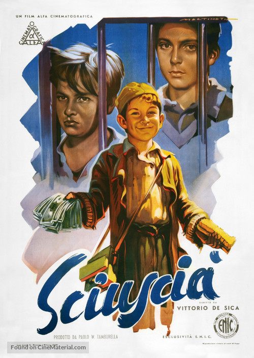 Sciusci&agrave; - Italian Movie Poster