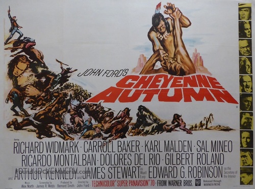 Cheyenne Autumn - British Movie Poster