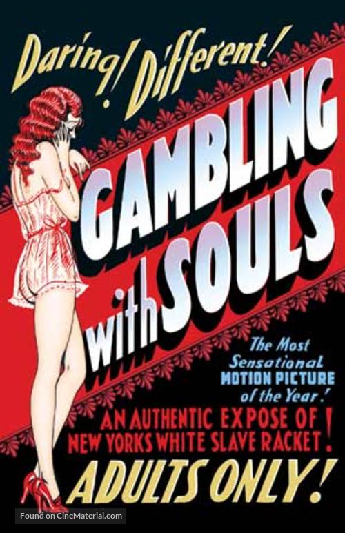 Gambling with Souls - Theatrical movie poster