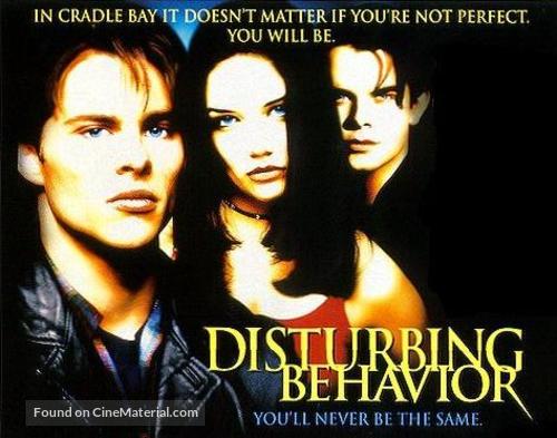 Disturbing Behavior - British Movie Poster