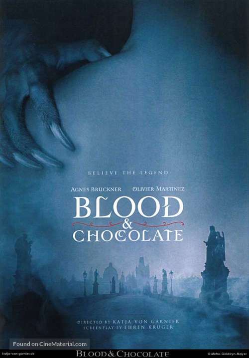 Blood and Chocolate - German Movie Poster