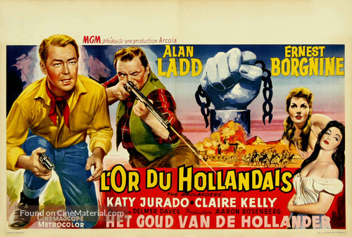 The Badlanders - Belgian Movie Poster