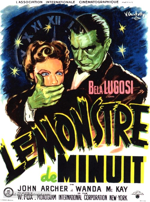 Bowery at Midnight - French Movie Poster